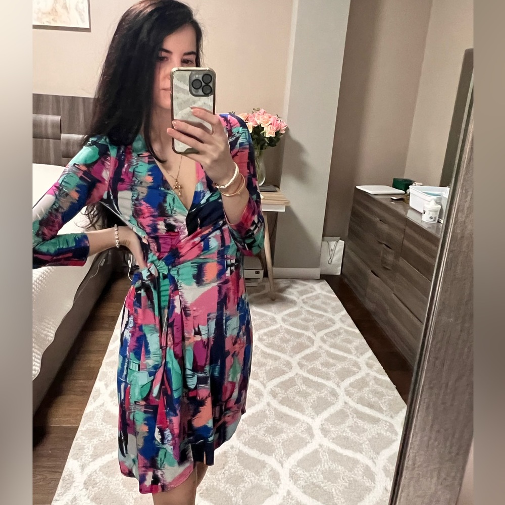 Bcbg wrap dress